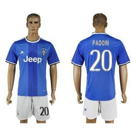 Juventus #20 Padoin Away Soccer Club Jersey