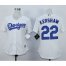 Los Angeles Dodgers #22 Clayton Kershaw White Womens Fashion Stitched MLB Jersey