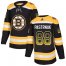 Adidas Boston Bruins #88 David Pastrnak Black Home Authentic Drift Fashion Stitched NHL Jersey