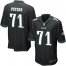 Nike Philadelphia Eagles #71 Jason Peters Black Alternate Youth Stitched NFL New Elite Jersey