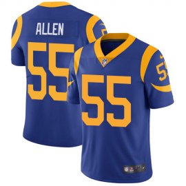 Nike Los Angeles Rams #55 Brian Allen Royal Blue Alternate Mens Stitched NFL Vapor Untouchable Limited Jersey
