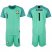 Brazil #1 Alisson Green Goalkeeper Soccer Country Jersey