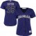 Colorado Rockies #35 Chad Bettis Purple Alternate Womens Stitched MLB Jersey