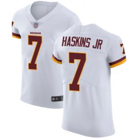 Nike Washington Football Team #7 Dwayne Haskins Jr White Mens Stitched NFL Vapor Untouchable Elite Jersey