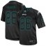 Nike Philadelphia Eagles #26 Jay Ajayi Lights Out Black Mens Stitched NFL Elite Jersey