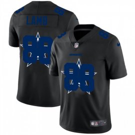 Dallas Cowboys #88 CeeDee Lamb Mens Nike Team Logo Dual Overlap Limited NFL Jersey Black