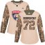 Adidas Florida Panthers #72 Sergei Bobrovsky Camo Authentic 2017 Veterans Day Womens Stitched NHL Jersey