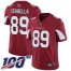Nike Arizona Cardinals #89 Andy Isabella Red Team Color Mens Stitched NFL 100th Season Vapor Limited Jersey