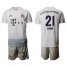 Bayern Munchen #21 Lahm Away Soccer Club Jersey