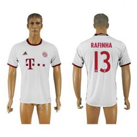 Bayern Munchen #13 Rafinha White Soccer Club Jersey