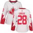 Team Canada #28 Claude Giroux White 2016 World Cup Womens Stitched NHL Jersey