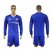 Chelsea Blank Home Long Sleeves Soccer Club Jersey