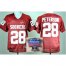 Oklahoma Sooners 28 Adrian Peterson Red College Football NCAA Jersey 2014 All State Sugar Bowl Game Patch