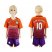 Manchester City #10 Kun Aguero Sec Away Kid Soccer Club Jersey