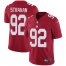 Nike New York Giants #92 Michael Strahan Red Alternate Youth Stitched NFL Vapor Untouchable Limited Jersey