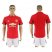 Manchester United Blank Red Home Soccer Club Jersey
