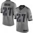Nike Philadelphia Eagles #27 Malcolm Jenkins Gray Mens Stitched NFL Limited Gridiron Gray Jersey