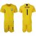 Brazil #1 Alisson Yellow Goalkeeper Soccer Country Jersey