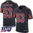 Nike Arizona Cardinals #53 A.Q. Shipley Black Mens Stitched NFL Limited Rush 100th Season Jersey