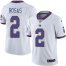 Nike New York Giants #2 Aldrick Rosas White Mens Stitched NFL Limited Rush Jersey