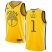 Nike Golden State Warriors #1 Damion Lee Gold Youth 2022 NBA Finals Swingman Earned Edition Jersey Youth