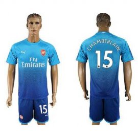 Arsenal #15 Chamberlain Away Soccer Club Jersey