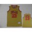 Mens Chicago Bulls #23 Michael Jordan Yellow stitched Jersey