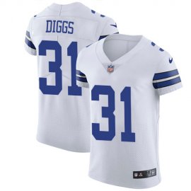 Nike Dallas Cowboys #31 Trevon Diggs White Mens Stitched NFL New Elite Jersey