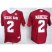 Texas A&M Aggies 2 Johnny Manziel Red College Football Techfit NCAA Jerseys