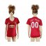 Womens Manchester United Personalized Home Soccer Club Jersey