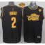 Cavaliers #2 Kyrie Irving Black Precious Metals Fashion The Finals Patch Stitched NBA Jersey