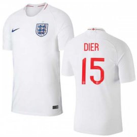 England #15 Dier Home Thai Version Soccer Country Jersey