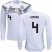 Germany #4 Ginter White Home Long Sleeves Soccer Country Jersey
