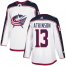 Adidas Columbus Blue Jackets #13 Cam Atkinson White Road Authentic Stitched Youth NHL Jersey