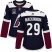 Adidas Colorado Avalanche #29 Nathan MacKinnon Navy Womens 2022 Stanley Cup Champions Alternate Authentic Stitched NHL Jersey Womens