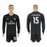 Real Madrid #15 F.Coentrao Away Long Sleeves Soccer Club Jersey