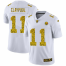 Pittsburgh Steelers #11 Chase Claypool Mens Nike Flocked Leopard Print Vapor Limited NFL Jersey White