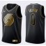 Blazers #0 Damian Lillard Black/Gold Basketball Swingman Limited Edition Jersey