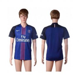 Paris Saint-Germain Blank Home Soccer Club Jersey