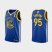 Golden State Golden State Warriors #95 Juan Toscano-Anderson Mens Nike Blue 2021-22 NBA Finals Champions Swingman Jersey Mens