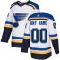Mens Adidas Blues Personalized Authentic White Road NHL Jersey