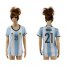 Womens Argentina #21 Matias Home Soccer Country Jersey