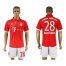 Bayern Munchen #28 Badstuber Home Soccer Club Jersey