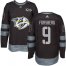 Adidas Nashville Predators #9 Filip Forsberg Black 1917-2017 100th Anniversary Stitched NHL Jersey