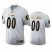 Pittsburgh Steelers Custom Mens Nike White Golden Edition Vapor Limited NFL 100 Jersey
