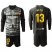 Barcelona #13 Neto Black Goalkeeper Long Sleeves Soccer Club Jersey