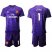 Arsenal #1 Leno Purple Goalkeeper Soccer Club Jersey