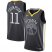 Mens Nike Golden State Warriors #11 Klay Thompson Black NBA Swingman Statement Edition Jersey