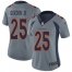 Nike Denver Broncos #25 Melvin Gordon III Gray Womens Stitched NFL Limited Inverted Legend Jersey