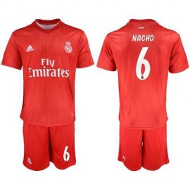 Real Madrid #6 Nacho Third Soccer Club Jersey